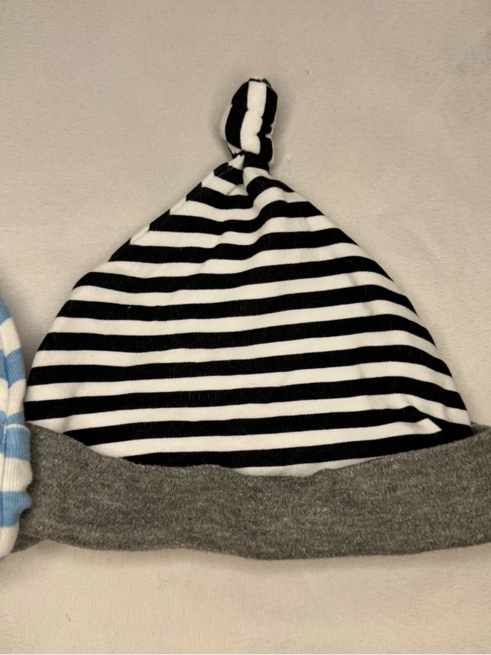 Striped Knot Baby Hats